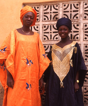 Mama Traore and daughter Effie