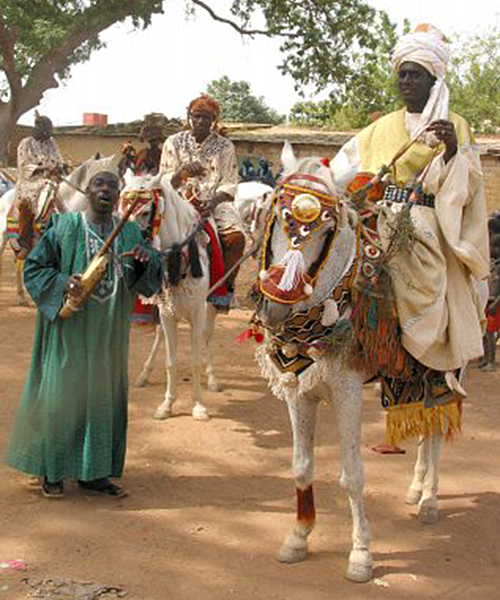 Costumes for Horses and Jockies, Segou